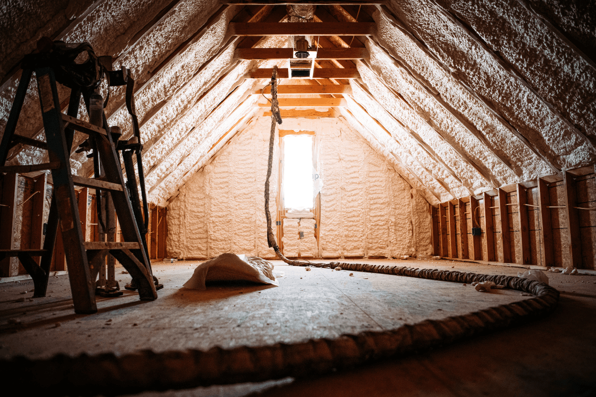 Chambre sous les toits avec velux et charpente apparente Vichy